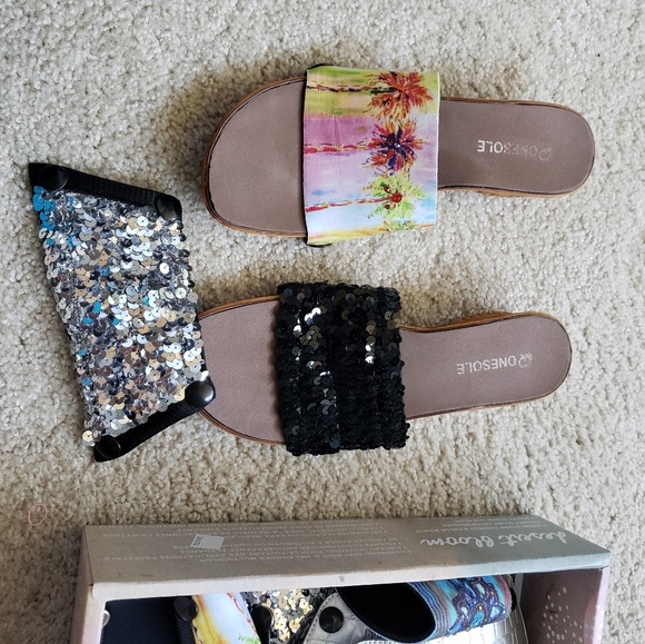 Onesole Shoes - One sole shoes with 6 tops size 9